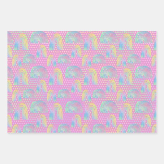 Rainbogen Inpakpapier Vel (Voorkant)