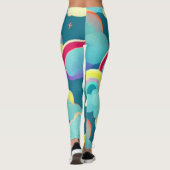 Rainbogen met leggings van wolken (Achterkant)