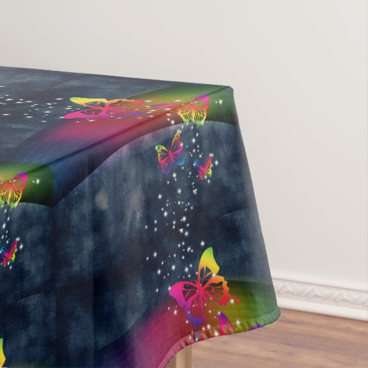 Rainbogen op Butterflies Tafelkleed (Voorbeeld)