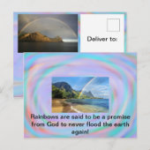 Rainbogen op een Briefkaart (Voorkant / Achterkant)