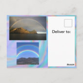 Rainbogen op een Briefkaart (Achterkant)