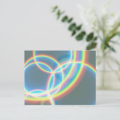 Rainbogen, regenbogen, overal Briefkaart (Staand voorkant)