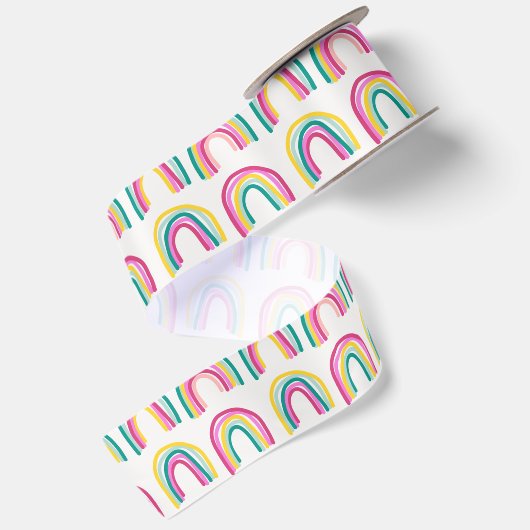 Rainbogen Satijnen Lint (Achterkant)