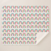 Rainbogen Sherpa Deken (Voorkant (horizontaal))