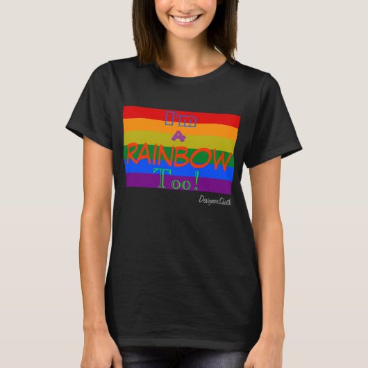 Rainbogen T-shirt (Voorkant)