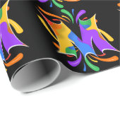 Rainbooboogbrief M Monogram Abstract Cadeaupapier (Rol Hoek)