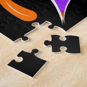 Rainbooboogbrief M Monogram Abstract Legpuzzel (Zijkant)