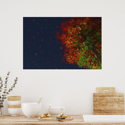 Rainboog afdrukken poster (Keuken)