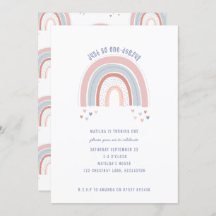 Rainboog en het hart Uitnodiging voor de eerste ve