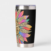 Rainboog- en luiparijndruk op maat geïsoleerde drinkbeker (Voorkant)