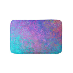Rainboogalcoholinkt, helderkleurig Abstract Badmat