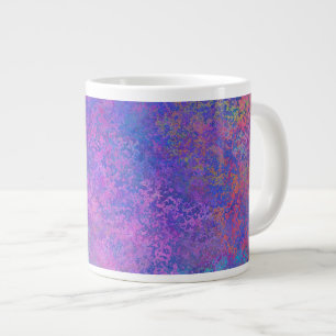 Rainboogalcoholinkt, helderkleurig Abstract Grote Koffiekop