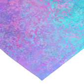 Rainboogalcoholinkt, helderkleurig Abstract Korte Tafelloper (Hoek)