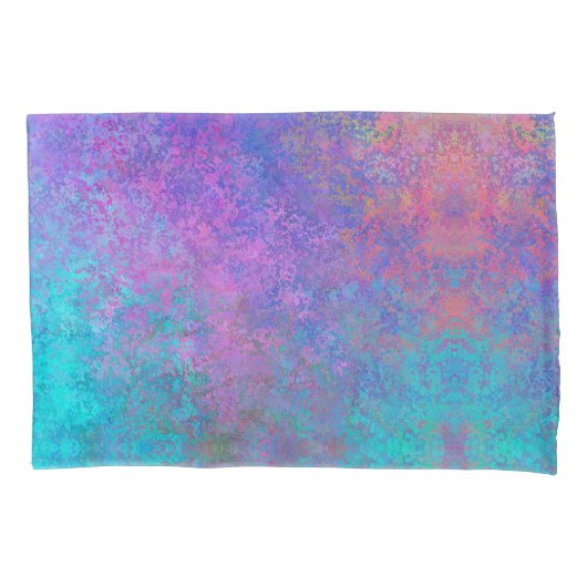 Rainboogalcoholinkt, helderkleurig Abstract Kussensloop (Voorkant)