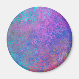 Rainboogalcoholinkt, helderkleurig Abstract Magneet