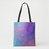 Rainboogalcoholinkt, helderkleurig Abstract Tote Bag (Voorkant)