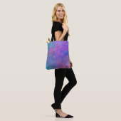 Rainboogalcoholinkt, helderkleurig Abstract Tote Bag (Op model)