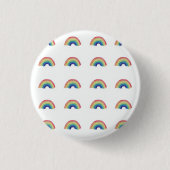 Rainboogbadge Ronde Button 3,2 Cm (Voorkant)