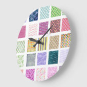 Rainboogbetegelpatroon Grote Klok (Hoek)