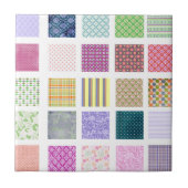 Rainboogbetegelpatroon Tegeltje (Voorkant)