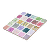 Rainboogbetegelpatroon Tegeltje (Zijkant)