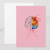 Rainboogbrein Bedankkaart (Voorkant / Achterkant)