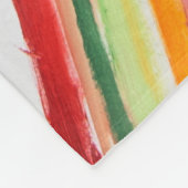 Rainboogbrug Fleece Deken (Hoek)