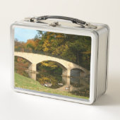 Rainboogbrug in Herfst bij het Grove City College (Voorkant)