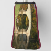 Rainboogbrug in Herfst bij het Grove City College Golfheadcover (Draai 90)