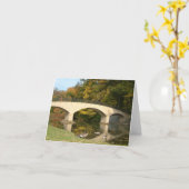 Rainboogbrug in Herfst bij het Grove City College Kaart (Gele Bloem)