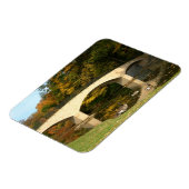 Rainboogbrug in Herfst bij het Grove City College Magneet (Linkerzijde)