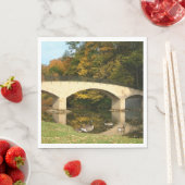 Rainboogbrug in Herfst bij het Grove City College Servet (Insitu)