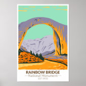 Rainboogbrug National Monument Utah  Poster (Voorkant)