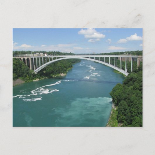 Rainboogbrug, Niagara-Herfsten Briefkaart (Voorkant)