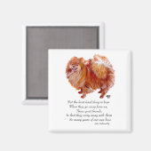 Rainboogbrug van Pommeren Magneet (Voorkant / Achterkant)