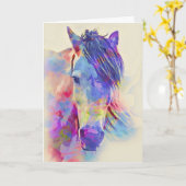 Rainboogbrug voor paarden kaart (Gele Bloem)