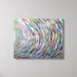 Rainboogcanvas Afdrukken van oorspronkelijke schil