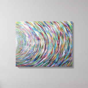 Rainboogcanvas Afdrukken van oorspronkelijke schil