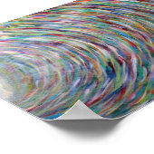 Rainboogcanvas Origineel KunstPoster Poster (Hoek)