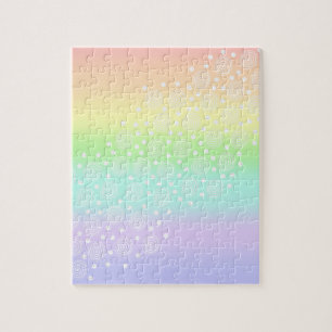 Rainboogcirkels voor pastel uitdagen puzzel legpuzzel