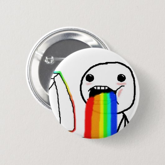 Rainboogcomputer Ronde Button 5,7 Cm (Voorkant /achterkant)