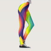 Rainboogconcentrische cirkel leggings (Rechts)