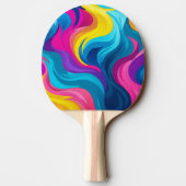 Rainboogdelving Tafeltennisbatje (Achterkant)