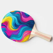 Rainboogdelving Tafeltennisbatje (Zijkant)