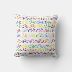 Rainboogfietsenfietser Pillow Kussen