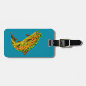 Rainboogforel 1 van Aspen Leaf Bagagelabel (Voorkant horizontaal)