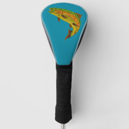 Rainboogforel 1 van Aspen Leaf Golfheadcover