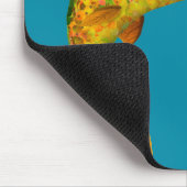 Rainboogforel 2 van Aspen Leaf Muismat (Hoek)
