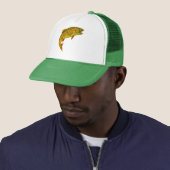 Rainboogforel 2 van Aspen Leaf Trucker Pet (In situ)