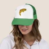Rainboogforel 2 van Aspen Leaf Trucker Pet (In situ)